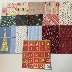 Christmas 12” x 12” Craft Paper